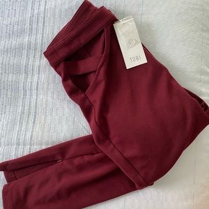 Maroon Tobi trousers